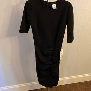 B Darlin Elegant Black Midi Dress